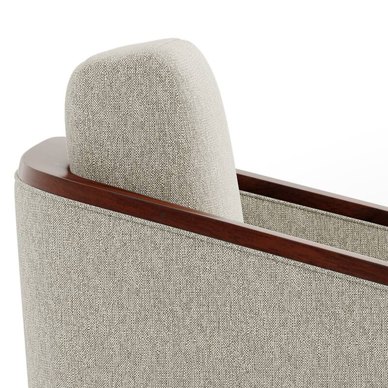 Modern Upholstered Swivel Accent Chair