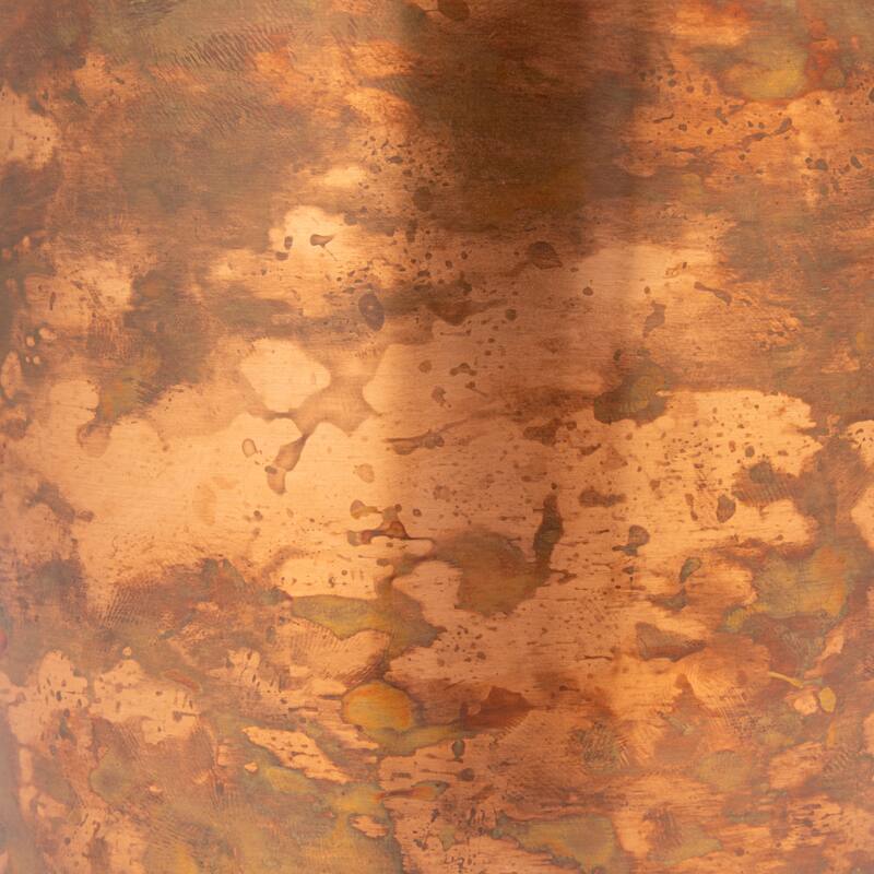 Oxidized Stainless Steel Canister Set - 6.75"L x 6.75"W x 8.75"H