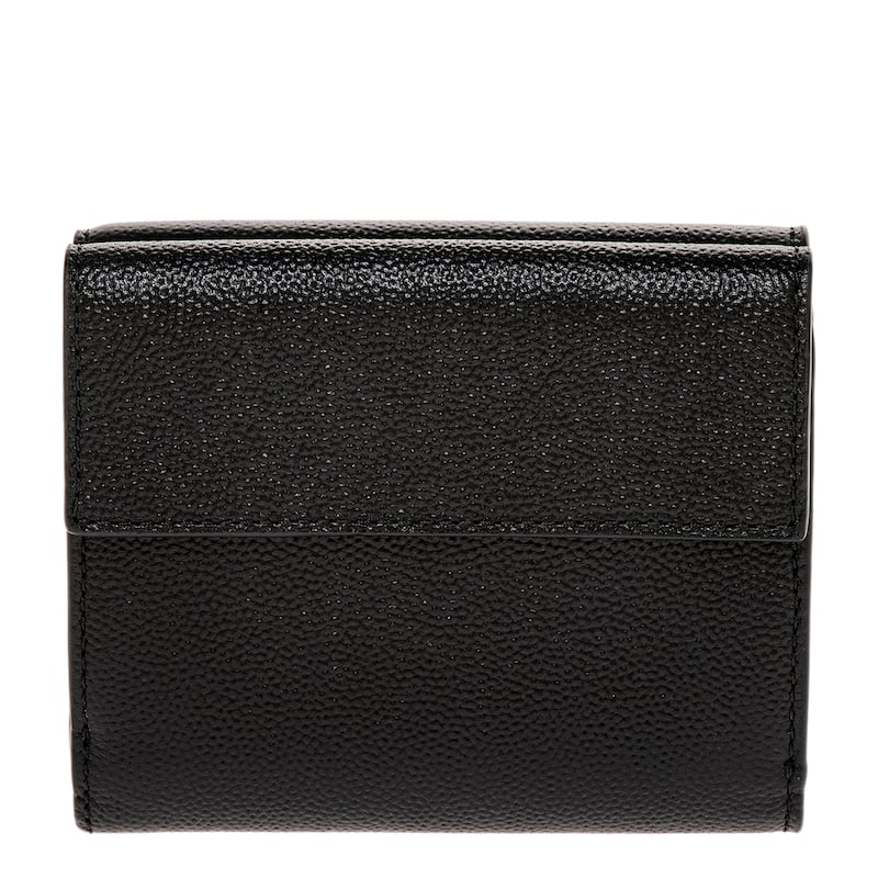 Chloe Charms Small Trifold Wallet in Grained Leather