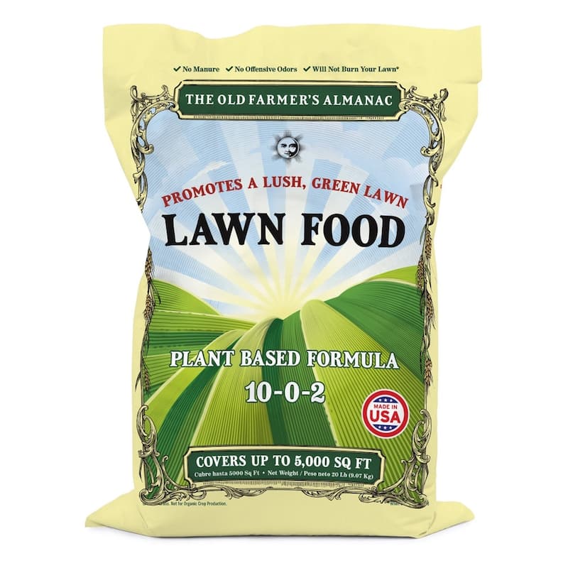 The Old Farmer's Almanac Natural Lawn Food 10-0-2