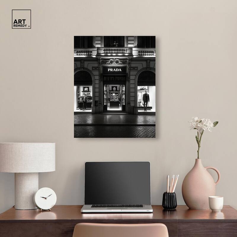 Fashion Presence Canvas by Art Remedy, Gallery Wrapped