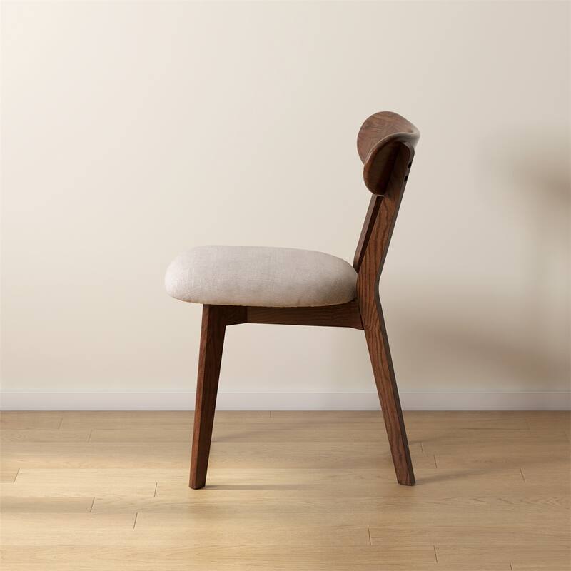 Dining Chair Wooden FAS Grade Oak Wood,Dirt-Free Wood Chair,4 PCS