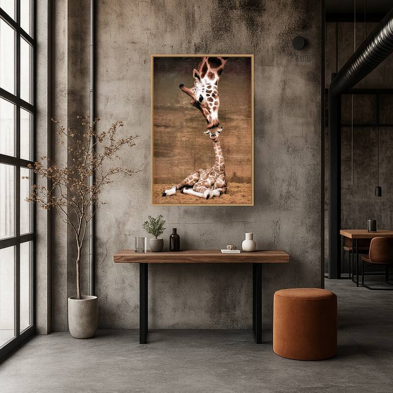 A Mothers Love Framed Canvas Wall Art Print