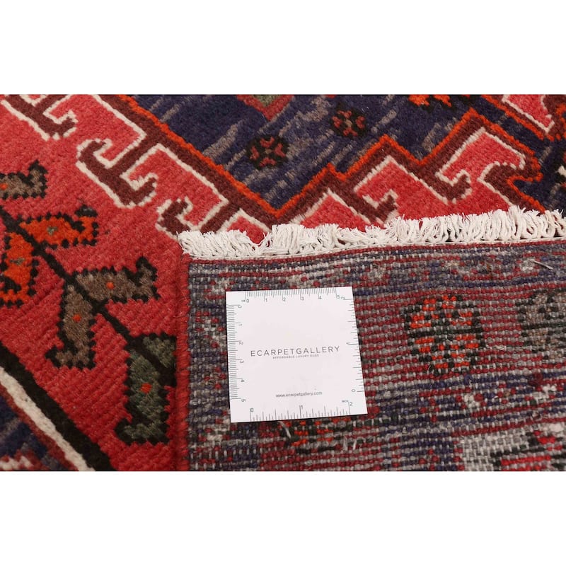 ECARPETGALLERY Hand-knotted Andelz Red Wool Rug - 3'1 x 4'9