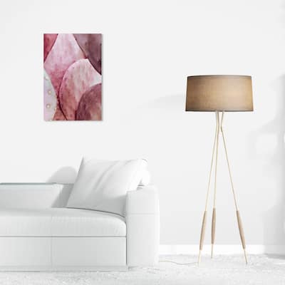 Wynwood Studio Canvas Floral and Botanical Cactus in Detail Pink and Modern & Contemporary Wall Art Canvas Print