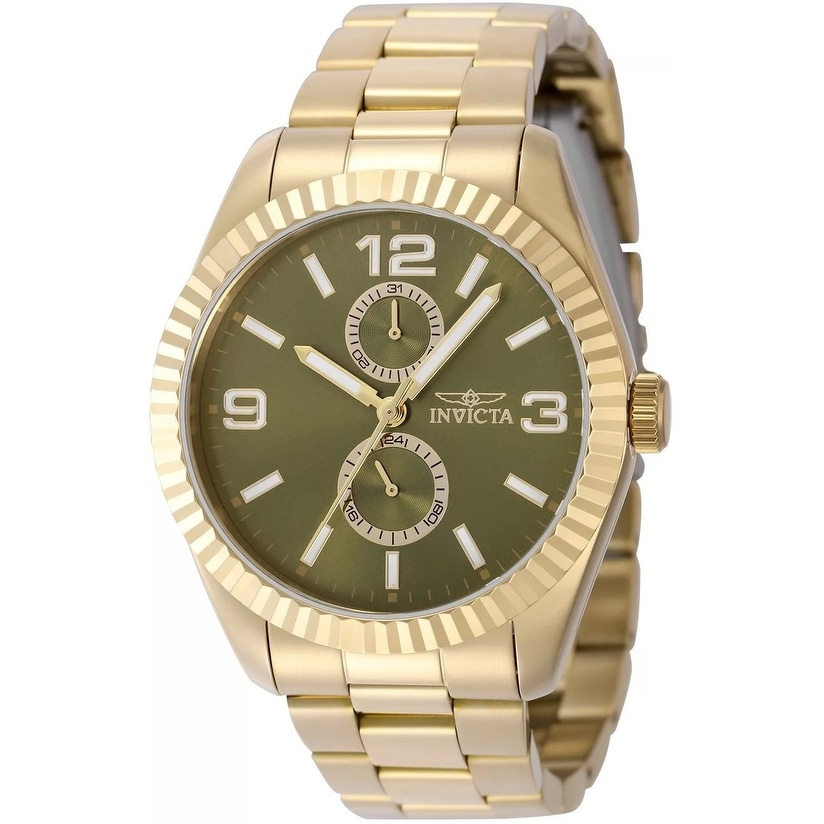 Invicta Men's 49530 Specialty Quartz VD77 Green Dial Watch