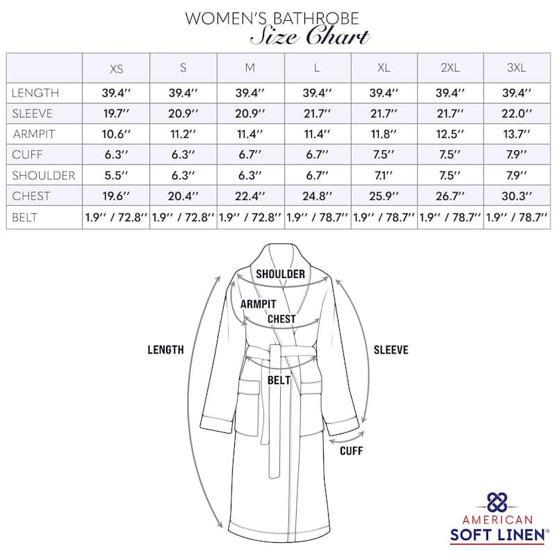 American Soft Linen Women Robe Warm Fleece Woman Bathrobe