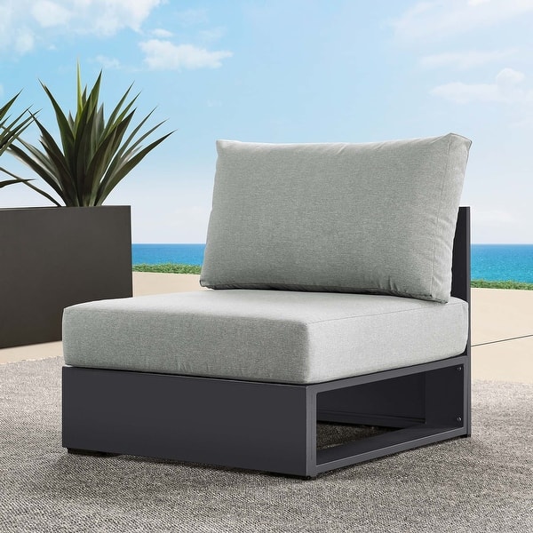 slide 2 of 27, Tahoe Patio Aluminum Modular Armless Chair