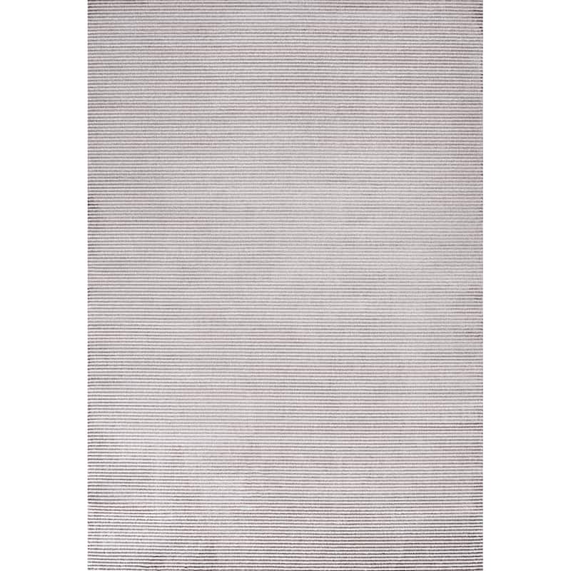 JONATHAN Y Athens Modern Minimalist Pinstripe High-Low Rug
