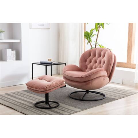 AOOLIVE Accent chair TV Chair Living room Chair sofa with Ottoman