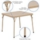 preview thumbnail 7 of 36, Kids 5-Piece Classroom Folding Table and Chairs Set