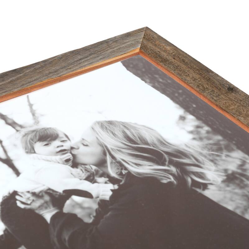 ArtToFrames Bosswood Rustic 16x21 Inch Picture Frame, 1.63 Inch Wood Poster Frame Available in Multiple Colors (SM-SC-16x21)