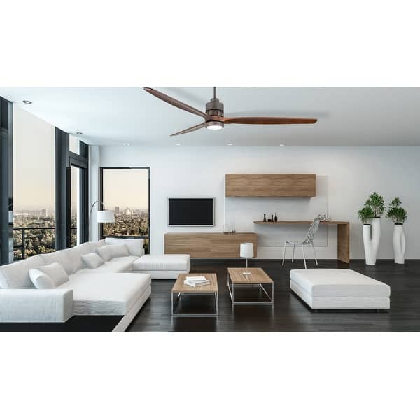 Shop Craftmade Son52 Sonnet 52 Blade Led Ceiling Fan Overstock 12985786