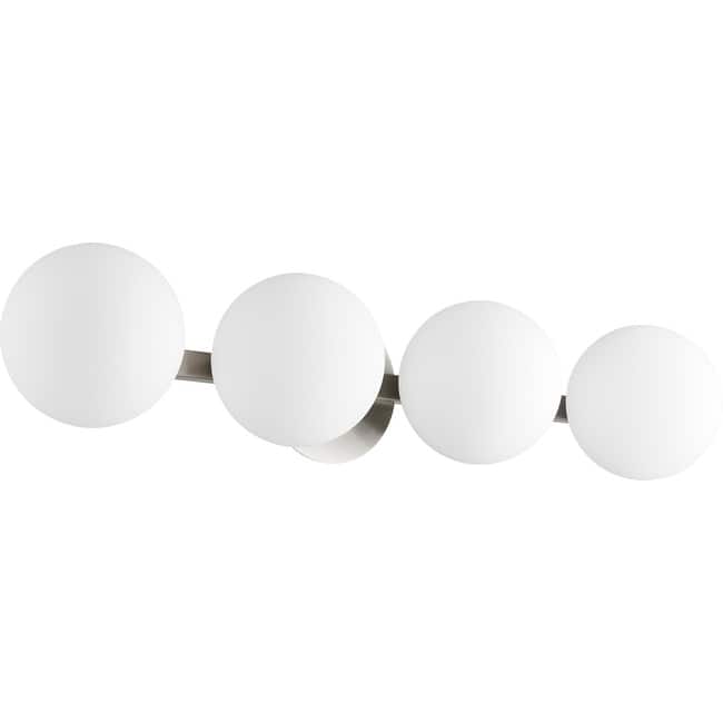 Quorum International 4 Light 29-3/4" Wide Bathroom Vanity Light