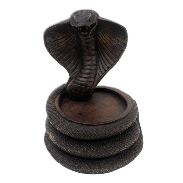 NOVICA Cobra Strike, Wood catchall. Opens flyout.