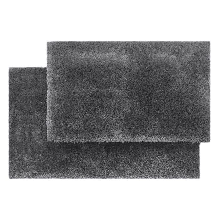 Chesapeake Luxury Microfiber Bath Rug Set 20”X32” 23”X39”