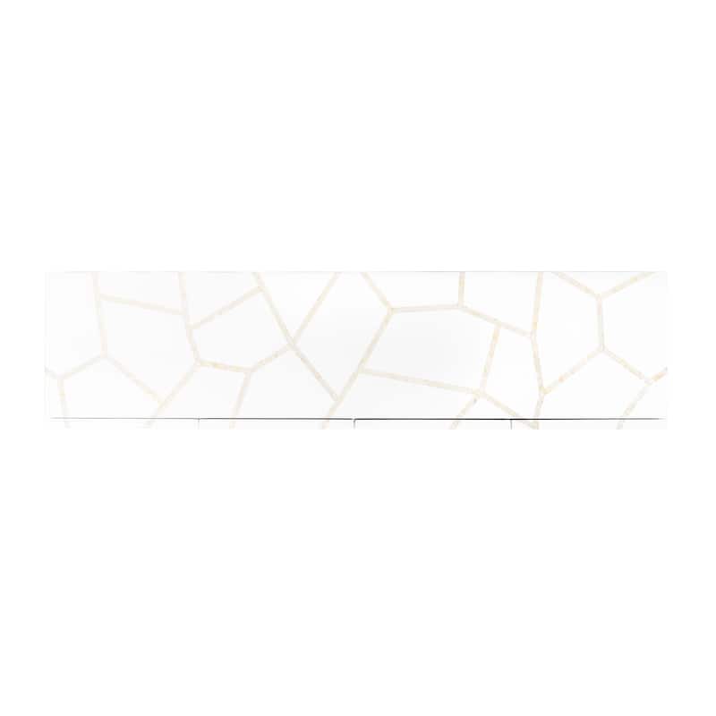 SAFAVIEH Home Ashley Buffet - 71"W x 18"D x 31"H