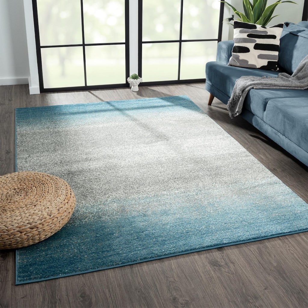 Luxe Weavers Abstract Coastal Area Rug for Bedrooms