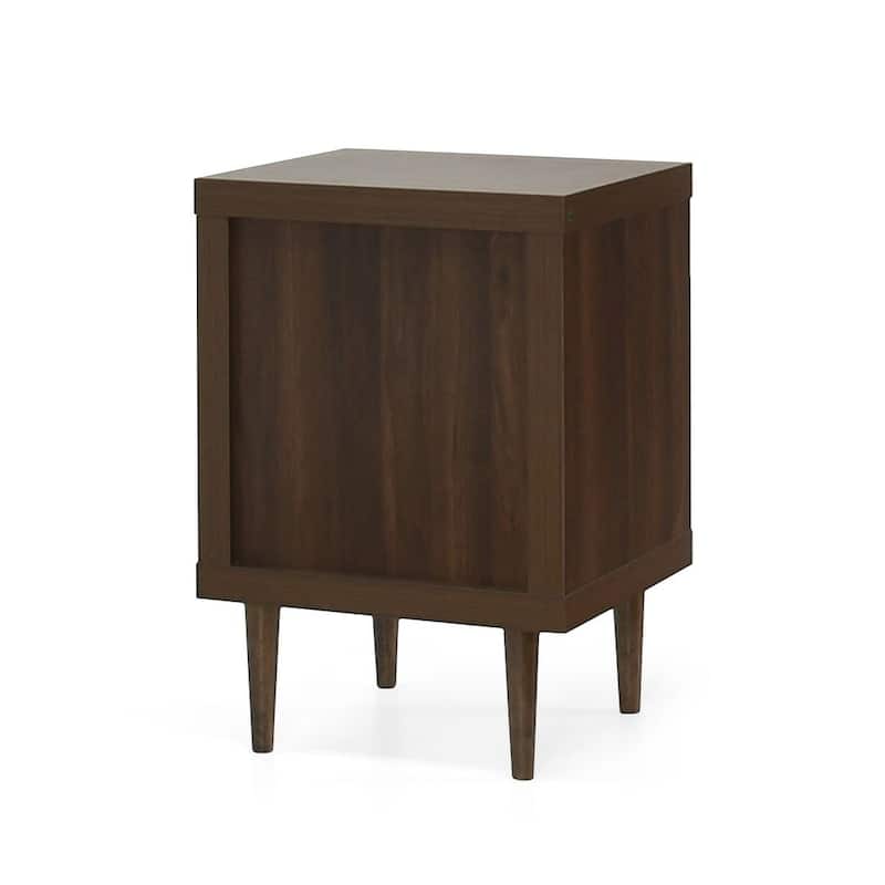 Modern 1-Drawer Nightstand by Christopher Knight Home
