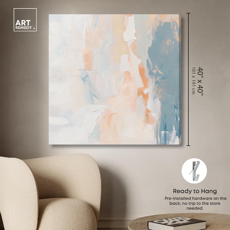 Gossamer Light Canvas by Art Remedy, Gallery Wrapped