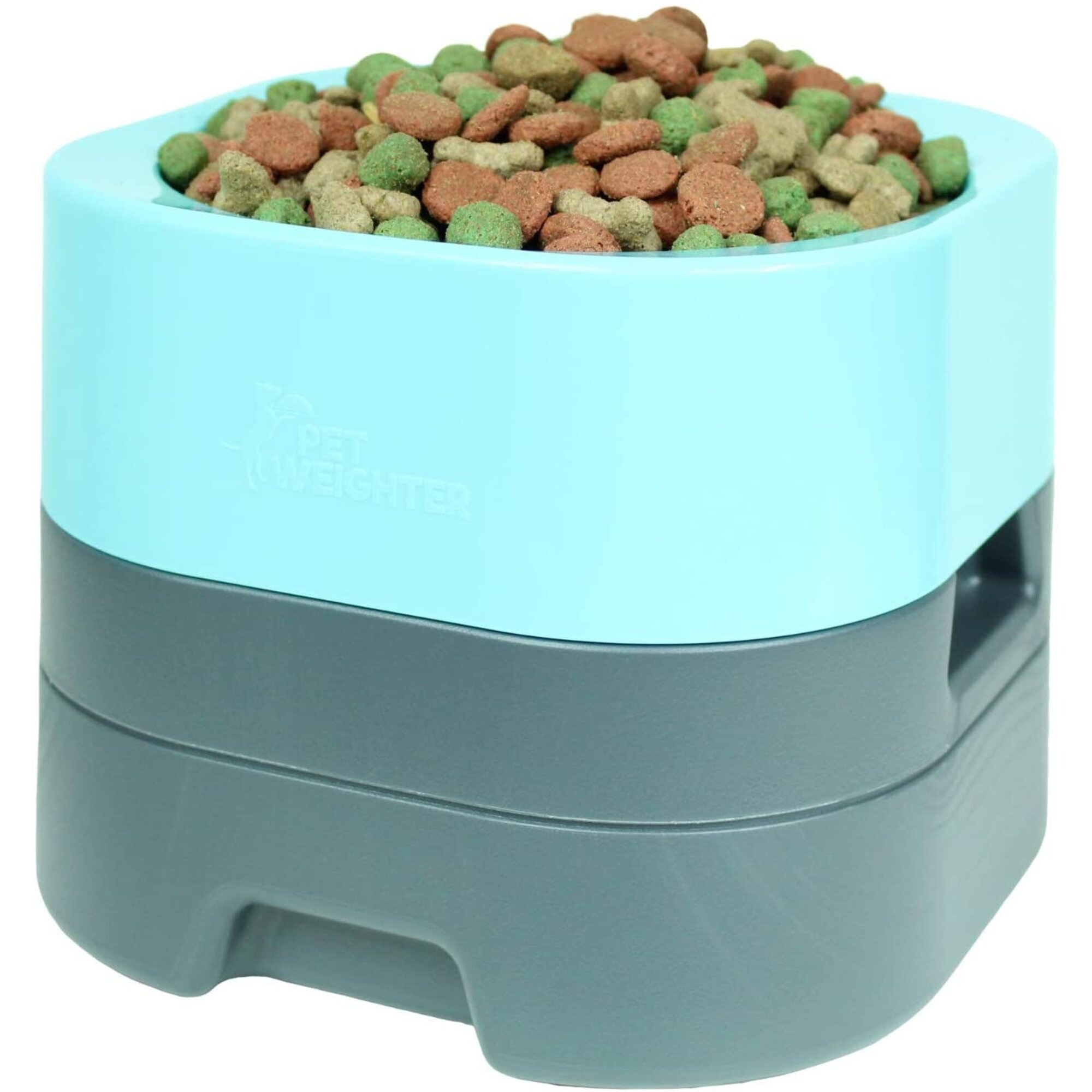 Shop Petweighter Bowl Large Heavy Dog Food Bowl Elevated Dog Cat Water Bowl Small Overstock 31476009 Blue