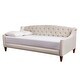 preview thumbnail 78 of 103, Silver Orchid Performance Fabric Heston Upholstered Tufted Sofa Bed