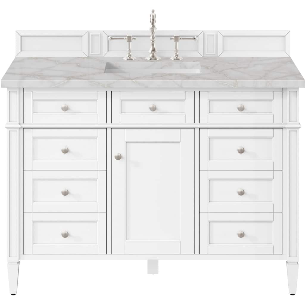 James Martin Vanities 655-V48-FVSL Brittany 48" Free Standing Single