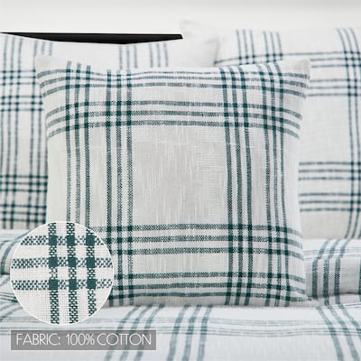Pine Grove Plaid Fabric Pillow 18x18