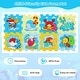 preview thumbnail 7 of 8, Costway 12” x 12” EVA Foam Puzzle Mat, 8-Piece Kids Play Mat with - Colorful - See Details