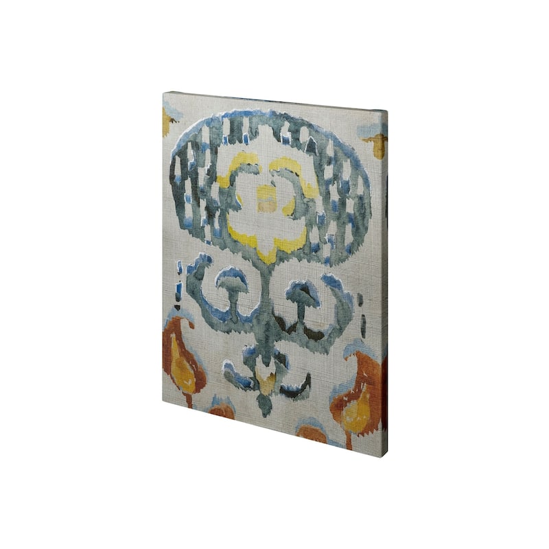 Bohemian Ikat I Canvas Art Print - Small