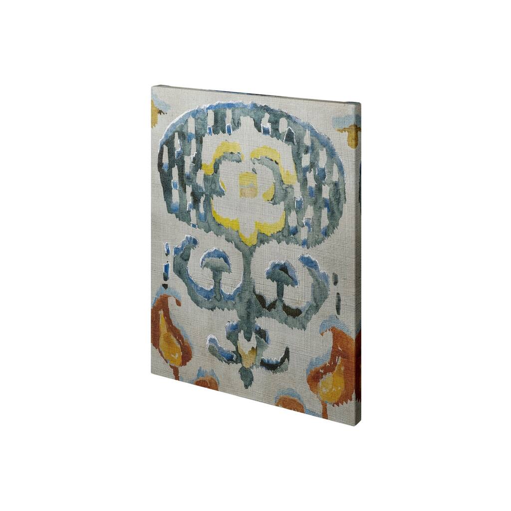 Bohemian Ikat I Canvas Art Print