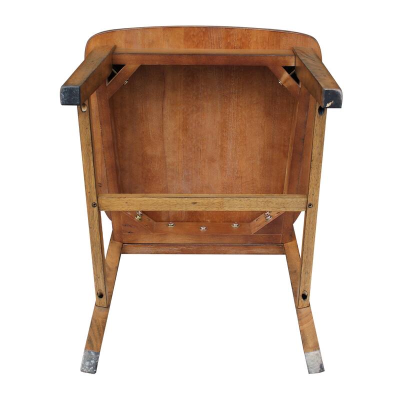Solid Wood Mission Dining Side Chairs - Set of 2