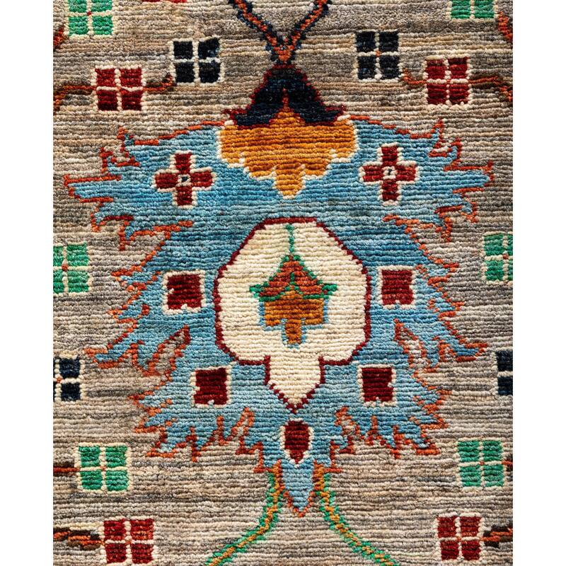 Serapi One-of-a-Kind Hand-Knotted Area Rug - Brown - 9' 0" x 12' 2"