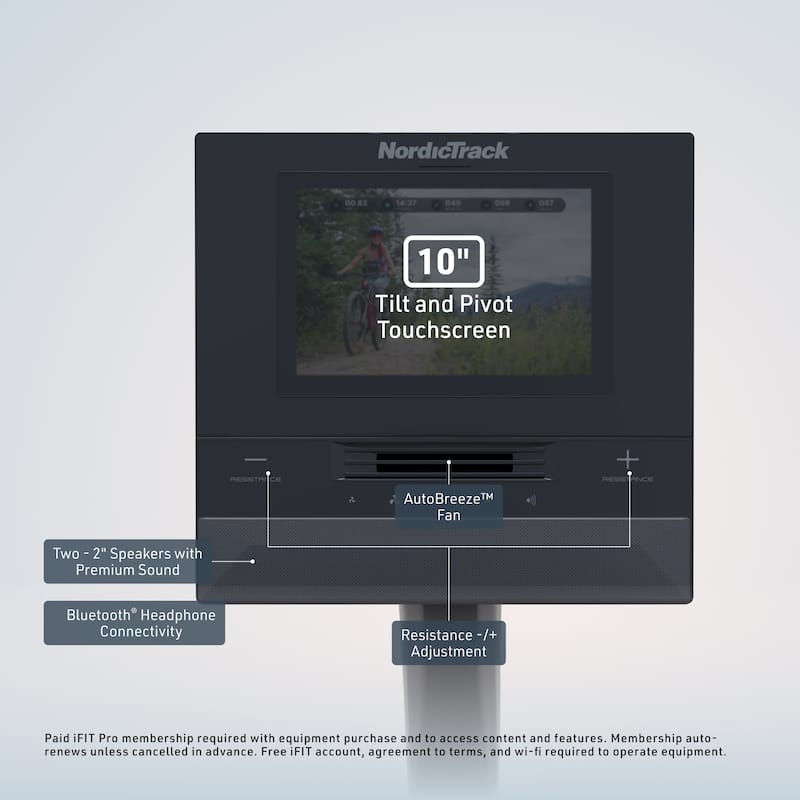 NordicTrack 10 Recumbent Bike for a Comfortable Indoor Cycling Experience
