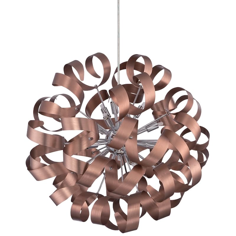 James Allan Curry 12 Light 23" Wide Modern Globe Pendant