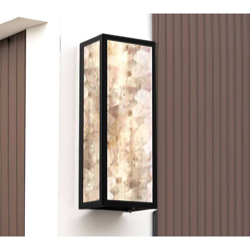 The Great Outdoors 8171-L Salt Creek 16" Tall LED Outdoor Wall Sconce