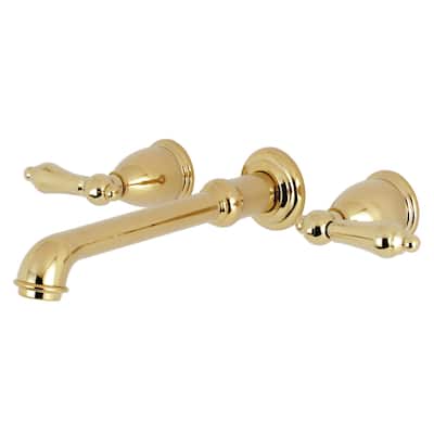 Kingston Brass English Country 3-Hole Wall Mount Roman Tub Faucet
