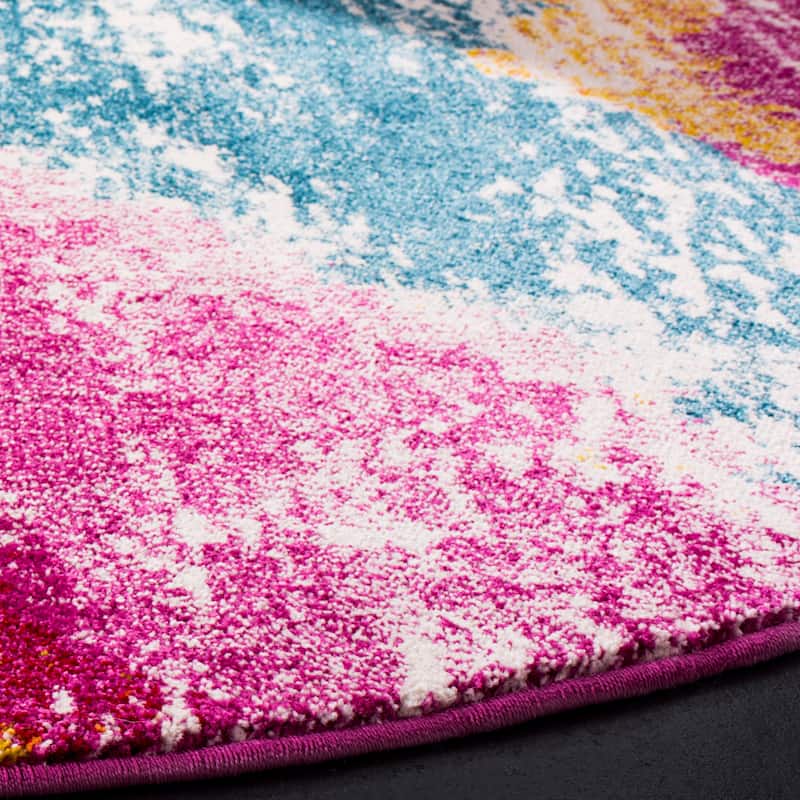 SAFAVIEH Watercolor Brunhild Modern Abstract Rug