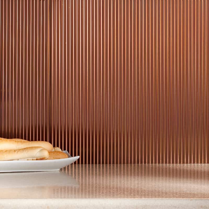 FASÄDE Rib Decorative Vinyl Backsplash Panel