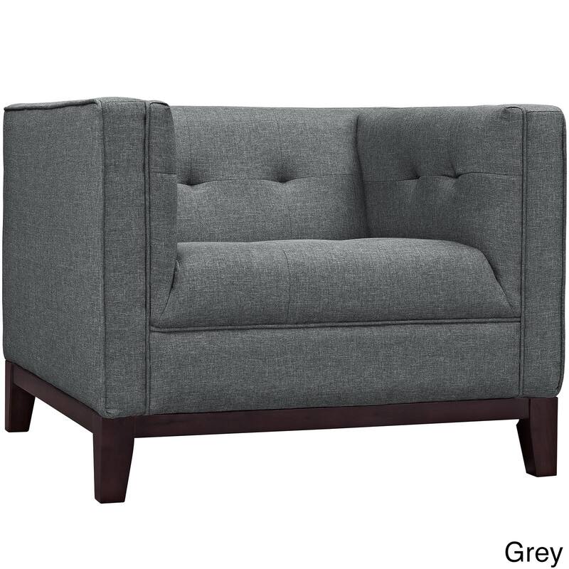 Upholstered Fabric Armchair