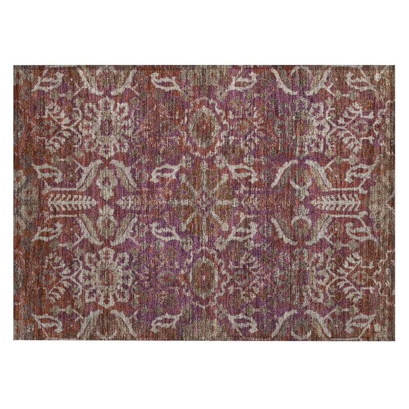 Machine Washable Indoor/ Outdoor Global Firestone Chantille Rug