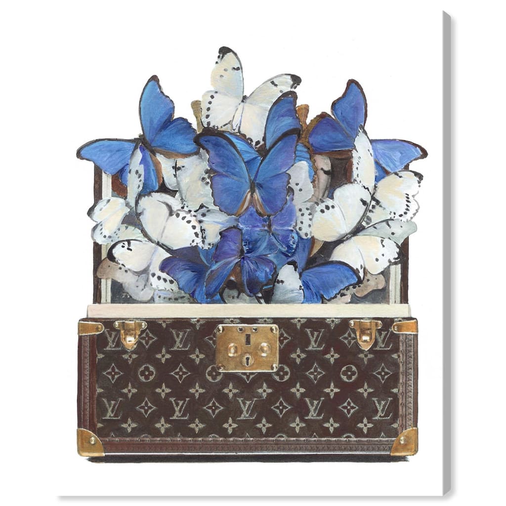 Luxurious Butterflies Canvas by Art Remedy, Gallery Wrapped