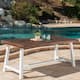 Option Sandblast Dark Brown  +  White Rustic Metal