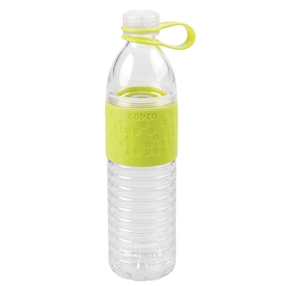 Copco Hydra Reusable Water Bottle with Tethered Leak-proof Cap 20 oz