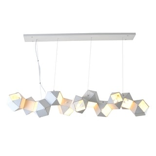 White Stainless Steel Chandelier - On Sale - Bed Bath & Beyond - 33546945