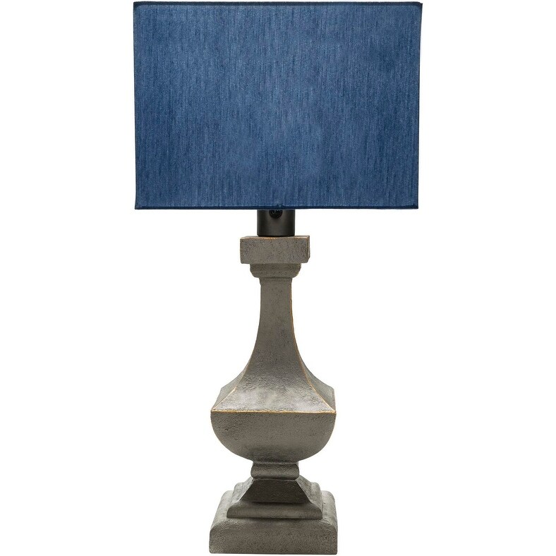 denim blue table lamp