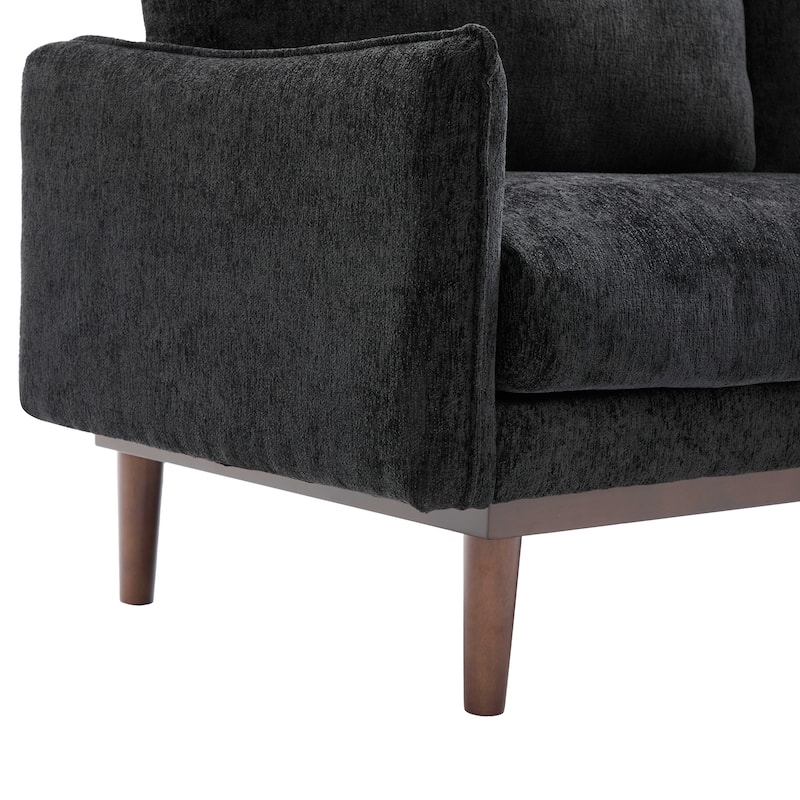 Modern Style Loveseat Sofa 75.75" Sofa Couch 2-seater Sofa with Spacious Seating Area for Living Room