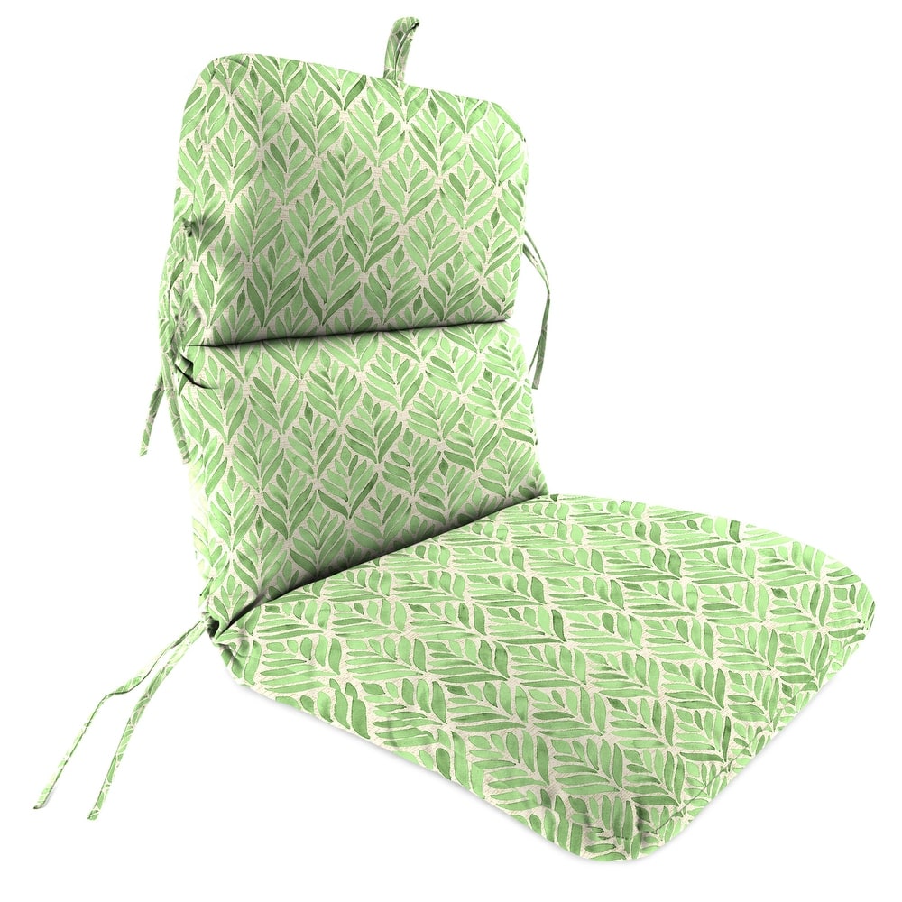 22" x 45" Outdoor Chair Cushion with Ties and Loop - 45'' L x 22'' W x 5'' H