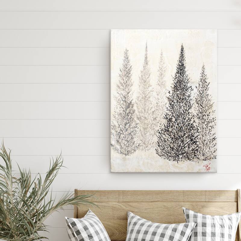 'Monoscape II' Canvas Wall Art by Karen Biery