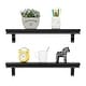 preview thumbnail 16 of 18, Danya B. 24" Floating Display Ledge Wall Shelves - Set of 2